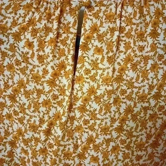 a loves a peplum top boho floral peplum top - Picture 4 of 10